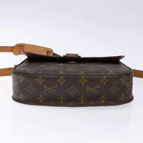 LOUIS VUITTON Monogram Monogram Saint Cloud GM Shoulder Bag M51242 Auth 135102 - Picture 6 of 15